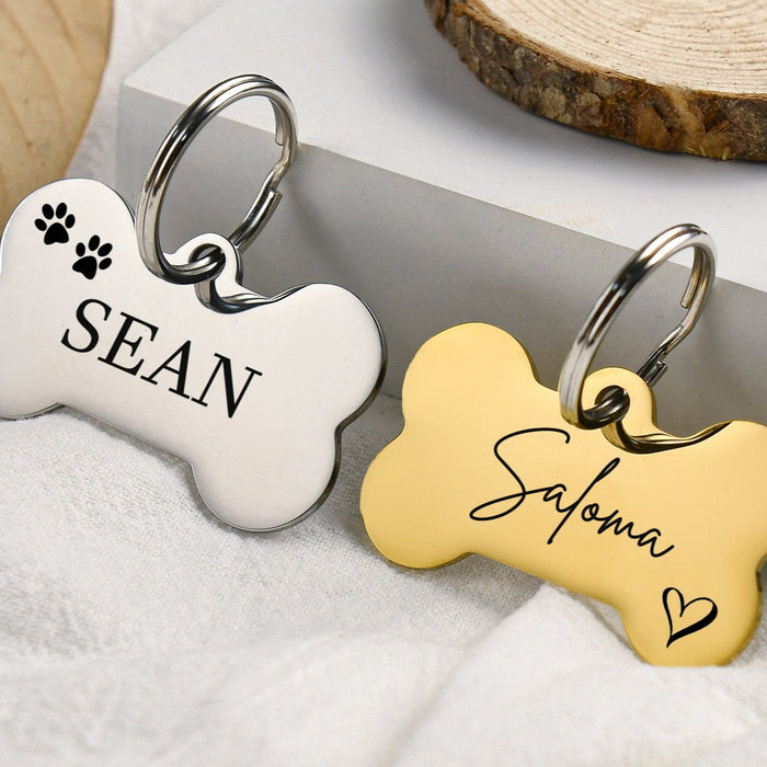 Bone Dog Tag Personalized for Dogs