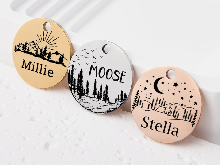 Personalized Dog and Cat Name Tag for Collar